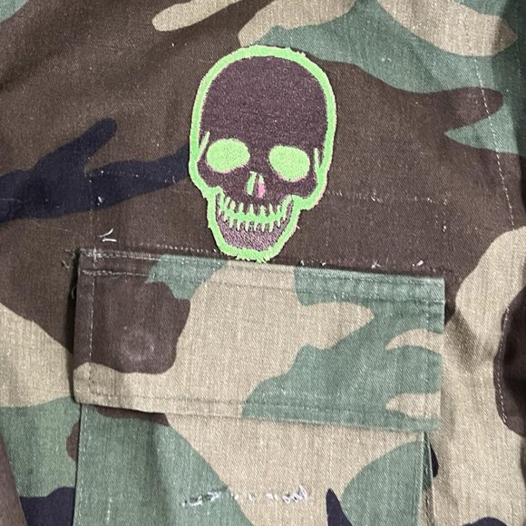 Vintage Custom Us Military Camo Jacket - Picture 2 of 8